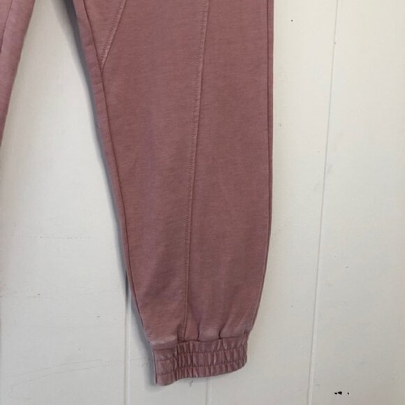 7 for All Mankind Womens French Terry Seamed Joggers Medium - Picture 6 of 11